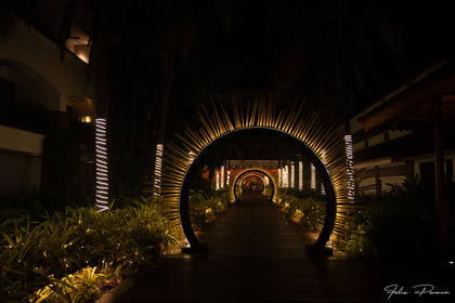 Gate / Entrance and Aisle / Walkway — Sangeet decor — Alila Diwa Goa